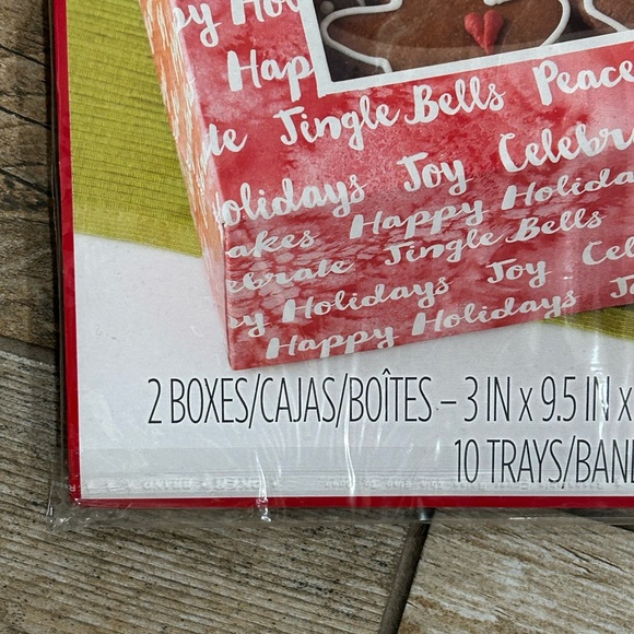 Wilton Holiday Christmas Cookie Treat Sampler Boxes  Kit -7 packs of 2 each-New - Picture 3 of 5